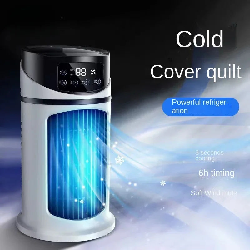 Ar condicionado frio portátil multifuncional ventilador refrigerado à ar evaporativo e ventilador natural