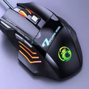 Mouse Gamer Profissional X7 - 3200DPI Ajustável, 7 Botões Programáveis, RGB e Design Ergonômico (Original)