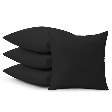 Kit com 4 Almofadas Decorativas Cheias 40cm x 40cm - Conforto para Cama e Estilo