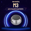 Caixa de Som Bluetooth M3 TWS - 3W Potente, À Prova D'Água IPX5 e 12h de Bateria - Portátil