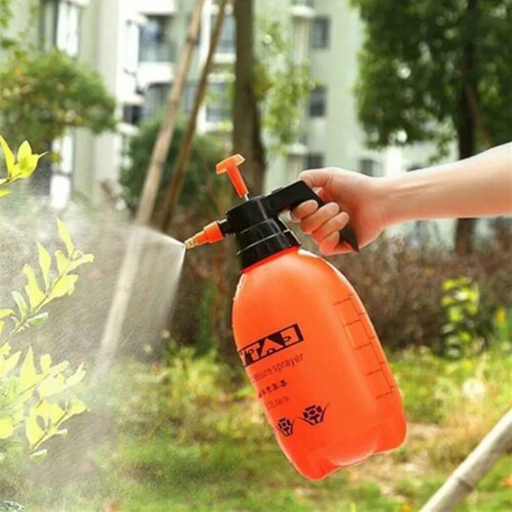 Pulverizador Borrifador Spray Multiuso de Alta Pressão - PowerSpray™ - Capacidade de 2 Litros com Trava de Segurança para Jardinagem