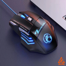 Mouse Gamer Profissional X7 - 3200DPI Ajustável, 7 Botões Programáveis, RGB e Design Ergonômico (Original)