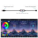 Fita LED Inteligente - 3m RGB 5050 c/ APP | Iluminação para Gamers e Streamers