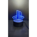 Luminária Gamer 3D Led RGB - Efeito Flutuante,  PlayStation™, Xbox™ e Modelo Personalizável