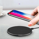Carregador Sem Fio 15W - Carregamento Rápido Qi-Certificado para iPhone, Samsung e Android