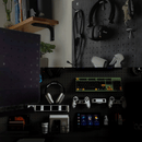 Pegboard Gamer Pro - Organizador de Parede com Prateleira - Preto