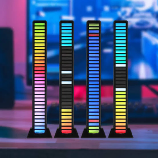 Barra LED Rítmica - Efeitos Rítmicos para Gamers e Streamers