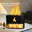 Difusor de Aromas 500ml com Umidificador Ultrassônico - Luz LED 7 Cores e Timer - Para Óleos Essenciais