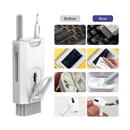 Kit de Limpeza 8 em 1 CleanTech™ - Escova para Teclado, Caneta de Limpeza e Acessórios para Fones de Ouvido