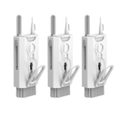 Kit de Limpeza 8 em 1 CleanTech™ - Escova para Teclado, Caneta de Limpeza e Acessórios para Fones de Ouvido