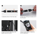 Fita LED Inteligente - 3m RGB 5050 c/ APP | Iluminação para Gamers e Streamers