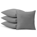 Kit com 4 Almofadas Decorativas Cheias 40cm x 40cm - Conforto para Cama e Estilo