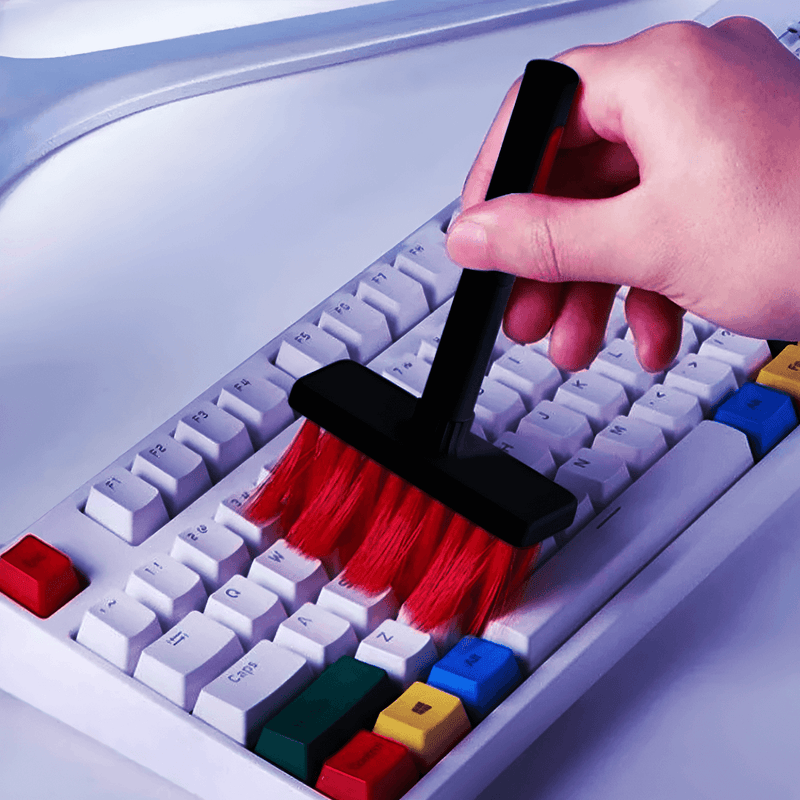Kit de Limpeza 5 em 1 SoundClean™ - Escova para Fones de Ouvido, Caneta Multi-Função para Headset, AirPods e Teclado