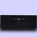 Relógio Luminária LED de Mesa Espelhado - USB, Termômetro, Despertador - Branco Utilmix