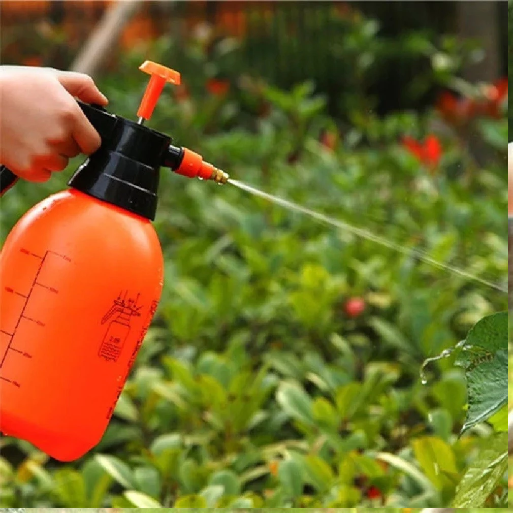 Pulverizador Borrifador Spray Multiuso de Alta Pressão - PowerSpray™ - Capacidade de 2 Litros com Trava de Segurança para Jardinagem