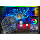 Fita LED Inteligente - 3m RGB 5050 c/ APP | Iluminação para Gamers e Streamers