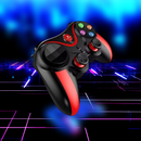 Controle Bluetooth Universal G7 para Celular Android/iOS Com Cabo USB e Suporte Ajustável