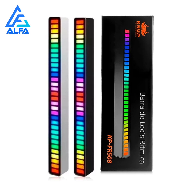 Barra LED Rítmica - Efeitos Rítmicos para Gamers e Streamers