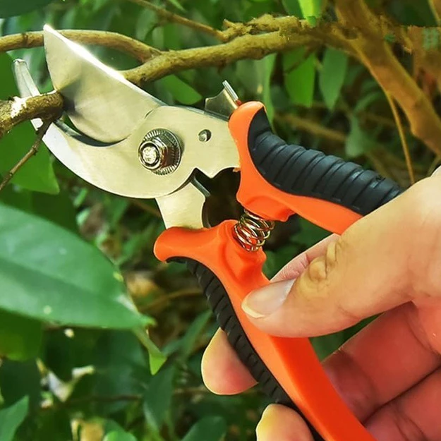 Tesoura de Poda Super Afiada - SharpCut™ - Ideal para Jardinagem com Precisão