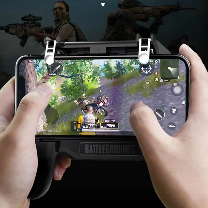 Gamepad Profissional para Celular com Cooler e Gatilhos – Bateria 2000mAh, Bluetooth 5.0, Android/iOS