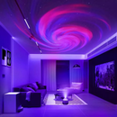 Projetor 4K Aurora Galaxy  - 14 Cores Calmantes, Efeito Northern Lights + Starry Sky