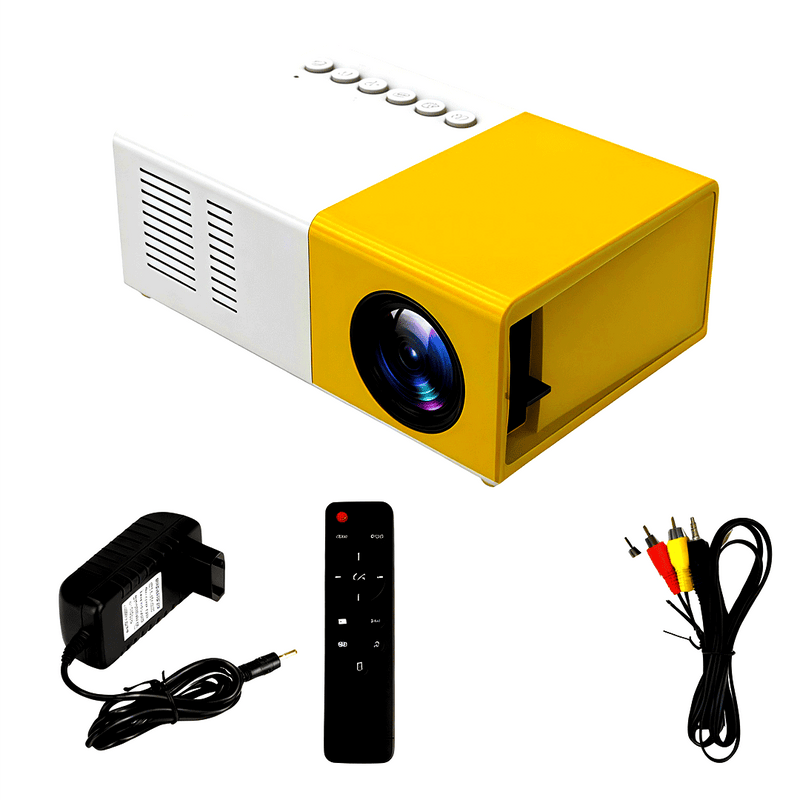 Mini Projetor 1080p HDMI USB 600 Lúmens