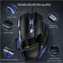 Mouse Gamer Profissional X7 - 3200DPI Ajustável, 7 Botões Programáveis, RGB e Design Ergonômico (Original)
