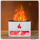 Difusor de Aromas 500ml com Umidificador Ultrassônico - Luz LED 7 Cores e Timer - Para Óleos Essenciais