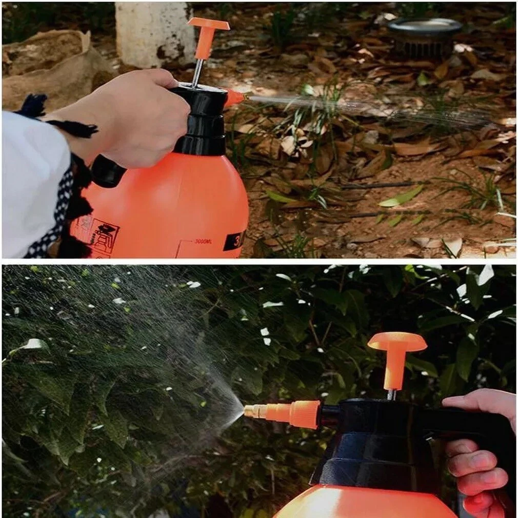 Pulverizador Borrifador Spray Multiuso de Alta Pressão - PowerSpray™ - Capacidade de 2 Litros com Trava de Segurança para Jardinagem