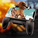 Gamepad Profissional para Celular com Cooler e Gatilhos – Bateria 2000mAh, Bluetooth 5.0, Android/iOS