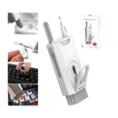 Kit de Limpeza 8 em 1 CleanTech™ - Escova para Teclado, Caneta de Limpeza e Acessórios para Fones de Ouvido
