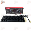 Teclado Mecânico Compacto 63 Teclas ABNT2 - Switch Mecânico e Design Slim