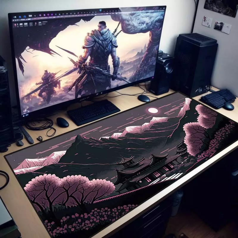 Mouse Pad Gamer 65x32cm - Diversos Modelos Populares, Superfície Antiderrapante para Alta Performance