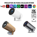 Projetor 4K Magcubic - 150" WiFi/Bluetooth HDMI, TV Box, Celular, PC, PS/Xbox Bivolt