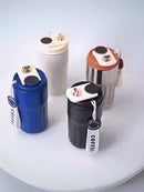 Copo Térmico Inteligente 460ml - Aço Inoxidável 316 - Mantém Café Quente/Frio por Horas